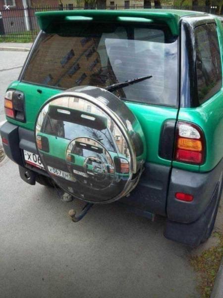 Прикольные фотографии, на которые придётся взглянуть дважды (19 шт)