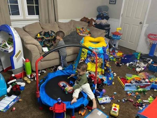 Игровая комната детей Ким Кардашян разительно отличается от большинства (10 фото)