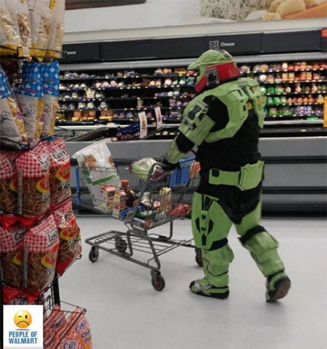 Чудаки и чудачества в Walmart (27 фото)