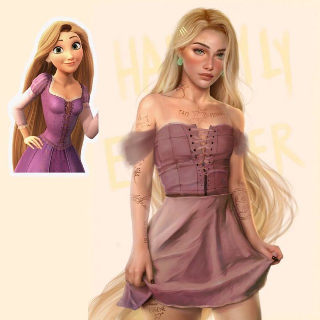 Если бы известные персонажи были реальными людьми (11 фото)