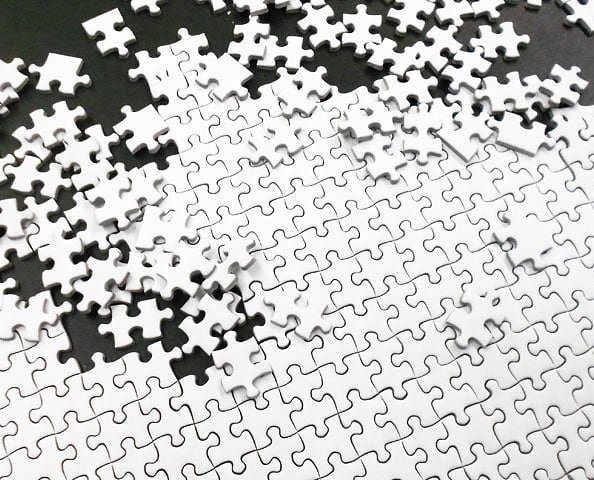 Идеальный пазл для тех, кто на карантине: полностью белый пазл на 2000 элементов от Beverly (4 фото)