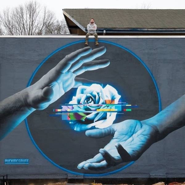 Потрясающий стрит-арт (26 фото)