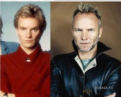 звёзды в молодости и сейчас