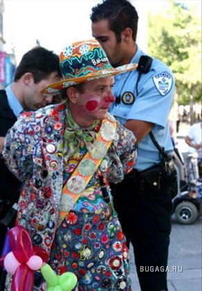 Забавные аресты