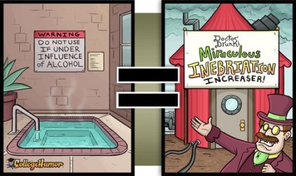 Что видит пьяный человек