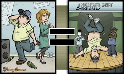 Что видит пьяный человек