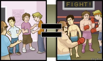 Что видит пьяный человек