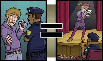 Что видит пьяный человек