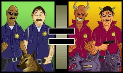 Что видит пьяный человек